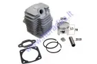 Cylinder for ATV quad bike, motorcycle 50cc 2-stroke D40
