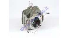 Cylinder for ATV quad bike, motorcycle 50cc 2-stroke