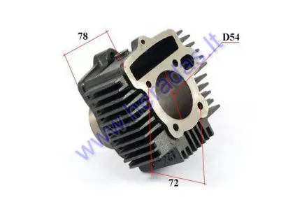 Cylinder for motorcycle 125cc
