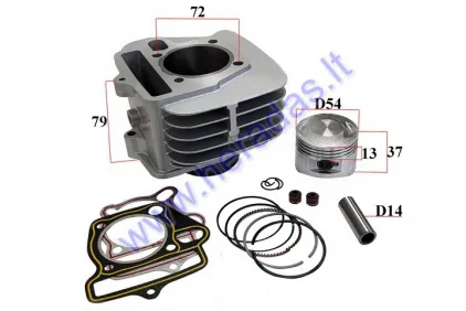 Cilindras motociklo 125cc analogas CBF88054