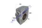 Cylinder for motorcycle 250cc D69 air-cooled H71,5