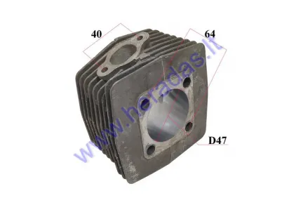 Cylinder for motorcycle-moped 50-80cc 2-stroke D47