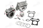 Cilindras motorolerio su galvute 90cc D50 PIN13 keturtaktis GY6