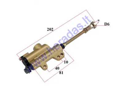 BRAKE MASTER CYLINDER FOR MOTORCYCLE