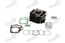 Cilindras  stūmoklis motociklui, KETURRAČIUI  154FMI VARIKLIS 125cc D54