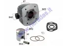 CYLINDER PISTON SET FOR MOTOCYCLE WSK 125cc D52