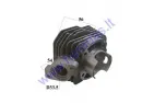 CYLINDER PISTON SET FOR SCOOTER 2T  D47 70cc PIN 12 Peugeot Speedfight AC WITHOUT ENGINE HEAD