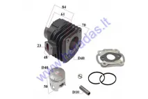 Cylinder piston set for scooter D40 50cc