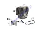 CYLINDER KIT FOR STIHL MS381 D52 PIN12