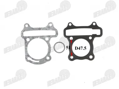 Cilindro tarpinės motorolerio 4T 80cc D47mm Sport DeLuxe, Sport Eco, Baotian BT49QT