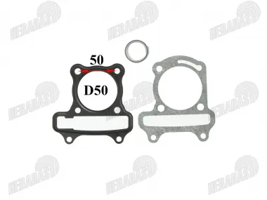 Cilindro tarpinės motorolerio 4T 90cc D50mm Sport DeLuxe, Sport Eco, Baotian BT49QT