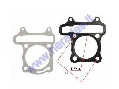 CYLINDER GASKET SET FOR SCOOTER GY6 125cc D52.4mm