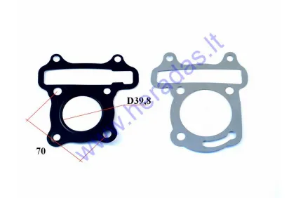 Cylinder gaskets for scooter GY6 50cc