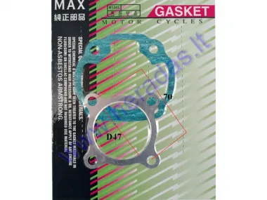 Cylinder gasket set for scooter 2T 50cc Minarelli Horizontal AC 47mm