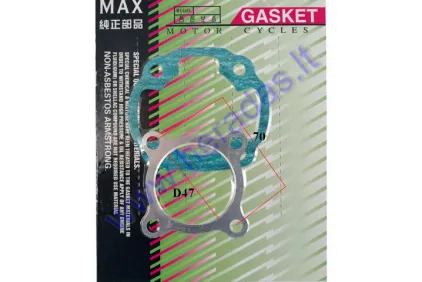 Cylinder gasket set for scooter 2T 50cc Minarelli Horizontal AC 47mm