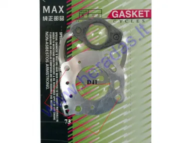 Cylinder gasket set for scooter 2T 50cc Suzuki Katana,Aprilia SR LC 41mm