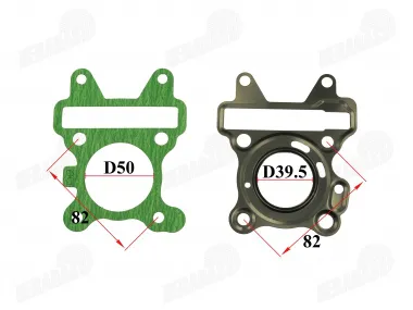 Cylinder gaskets set for motorcycle 50cc 4T 50cc D38 Yamaha Aerox Ovetto