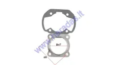 Cylinder gasket set for scooter 70cc Peugeot Ludix, AC 47mm