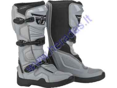 CROSS ENDURO BOOTS MAVERIK FLY RACING black/grey