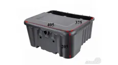 Rear luggage box for electric scooter tricycle PRAKTIK 1 ECO