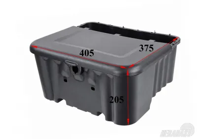 Rear luggage box for electric scooter tricycle PRAKTIK 1 ECO Rear luggage box for electric scooter tricycle PRAKTIK 1 ECO