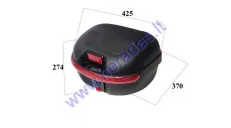 STORAGE BOX FOR ELECTRIC SCOOTER, MOTORCYCLE (INSIDE43X38,5X28) REAR TRUNK