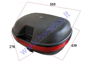 STORAGE BOX FOR ELECTRIC SCOOTER, MOTORCYCLE 55,5X43X27 REAR TRUNK