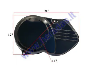 Engine cover for motorcycle SHINERAY 150cc