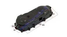 Left side engine cover for scooter 4T 50cc  400mm 669 drive belt 10