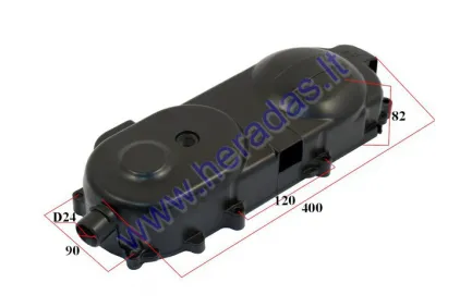 Left side engine cover for scooter 4T 50cc  400mm 669 drive belt 10