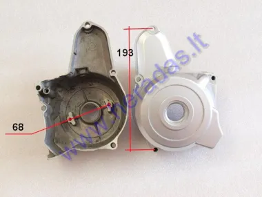 Engine cover for ATV quad bike with 2 coil stator