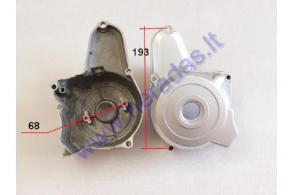 Engine cover for ATV quad bike with 2 coil stator