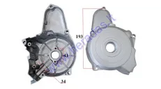 Engine cover for ATV quad bike with 6 coil stator