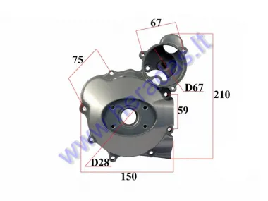 Dangtelis variklio ATV keturračio motociklo analogas ATV250186