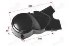 Engine cover for ATV quad bike