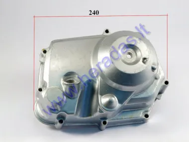 Engine cover for ATV quad bike