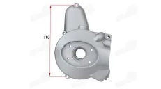 Engine cover for a quad bike with 6 coil stator MINICHOPPER, Barton, Junak, Romet, Zipp