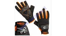 Working gloves NEO TOOLS with magnet, size 10