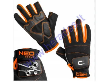 Working gloves NEO TOOLS with magnet, size 10