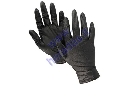 Grippaz Gloves size 10 XL 50pcs per pack black collor