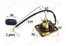 Fuel level sensor flowed into the fuel tank for motorcycle fits FR50, NAKED50