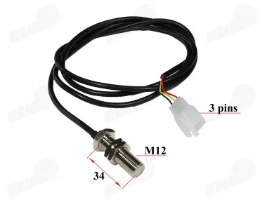 Speedometer sensor for ATV quad bike
