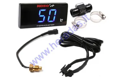 SENSOR TEMPERATURE FOR MOTORCYCLE HOSE MOUNTED KOSO 18MM HOSE, M10