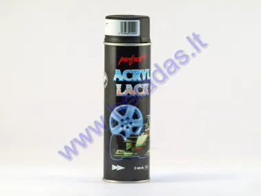 Black matte paint PERFECT ACRYL 500ml.