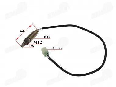 Oxygen sensor, lambda probes for motorcycle, moped fits CHAMP DELTA