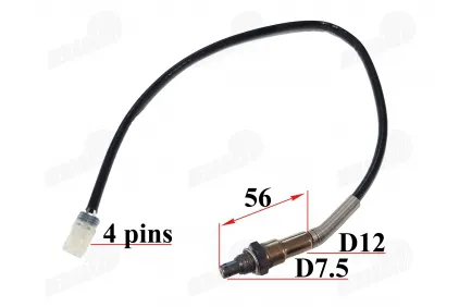 Oxygen sensor, lambda probe for motorcycle, moped fits CHAMP MONTANA