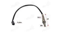 Oxygen sensor, lambda probes for motorcycle, scooter fits RUBI50, FLASH50