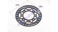 Diskas stabdžių galinis motociklo LIF125/150