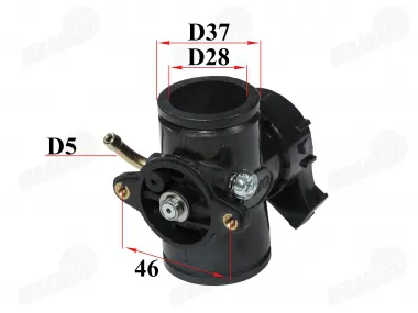 Throttle valve for motorcycle, moped, scooter fits RUBI50, FLASH50
