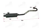 Duslintuvas ATV keturračio motociklo 250cc